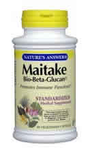 Maitake Bio-Beta-Glucan Standardized 30 vegicaps from NATURE'S ANSWER