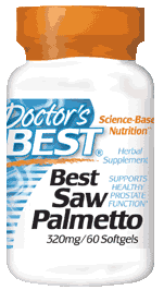 Best Saw Palmetto 320 mg 60SG from Doctors Best