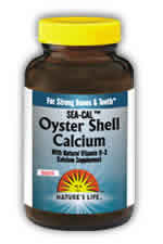 SeaCal Oyster Shell Calcium 100ct from Natures Life