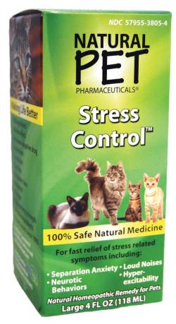 KING BIO: NATURAL PET CAT STRESS CONTROL 4OZ