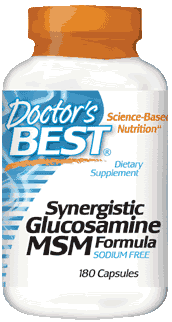 Synergistic Glucosamine MSM Formula 180C from Doctors Best