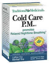 Cold Care PM Tea 16 bags from TRADITIONAL MEDICINALS TEAS