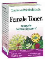 Female Toner Tea 16 bags from TRADITIONAL MEDICINALS TEAS