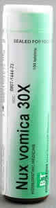 Nux Vomica 30X 100 tabs from BOERICKE & TAFEL