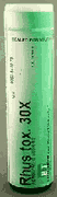 Rhus Toxicodendron 30X 100 tabs from BOERICKE & TAFEL