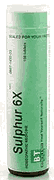 Sulfur 6X 100 tabs from BOERICKE & TAFEL