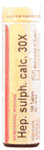 Hepar Sulphuris Calcareum 30X 100 tabs from BOERICKE & TAFEL