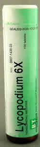 Lycopodium Clavatum 6X 100 tabs from BOERICKE & TAFEL