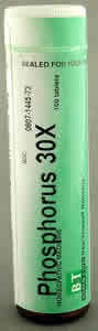 Boericke & tafel - Phosphorus 30x 100 tabs