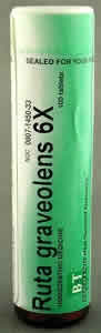 Ruta Graveolens 6X 100 tabs from BOERICKE & TAFEL