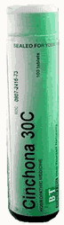 Cinchona Officinalis 30C 100 tabs from BOERICKE & TAFEL
