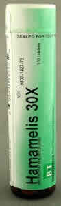 Hamamelis Virginiana 30X 100 tabs from BOERICKE & TAFEL