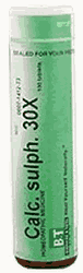 Calcarea Sulphurica 30X 100 tabs from BOERICKE & TAFEL