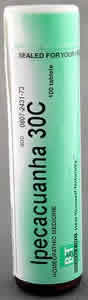 Ipecacuanha 30C 100 tabs from BOERICKE & TAFEL