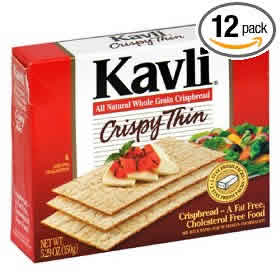 CRISPBREAD,CRISPY THIN Case of 12 / 5.29 OZ from Kavli Crispbreads