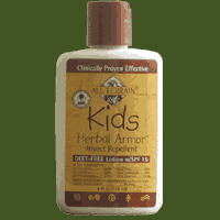 Herbal Armor Kids Bug & Sun SPF15 4 oz from ALL TERRAIN