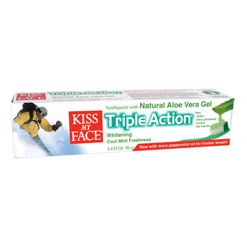 Kiss my face - Triple action value pack toothpaste twin pack 1 multi