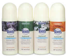 Deodorant Roll-On Long Lasting Unscented 3 fl oz from TOM'S OF MAINE