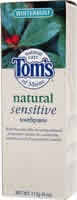 Toothpaste Sensitive Wintermint 3.5 oz from TOM'S OF MAINE