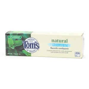 Tom's of maine - Toothpaste fluoride spearmint 1 fl oz