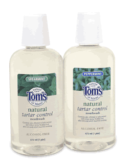 Mouthwash Tartar Control Peppermint 2 fl oz from TOM'S OF MAINE