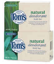 Deodorant Bar Soap Unscented 4 oz from TOM'S OF MAINE