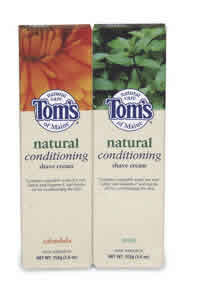 Shave Cream Natural Conditioning Calendula 3.6 oz from TOM'S OF MAINE