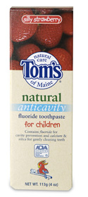 Toothpaste Children's Silly Strawberry 4 oz from TOM'S OF MAINE