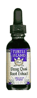 Single Plant Extract Dong Quai Root 1 fl oz from TURTLE ISLAND HERBS