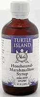 Syrup Horehound-Marshmallow 4 fl oz from TURTLE ISLAND HERBS