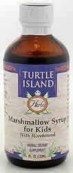 Syrup Marshmallow for Kids 4 fl oz from TURTLE ISLAND HERBS