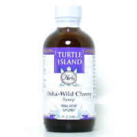 Syrup Osha Wild Cherry 4 fl oz from TURTLE ISLAND HERBS