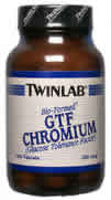 Chromium Bio-Formed GTF 200 mcg 100 tabs from TWINLAB