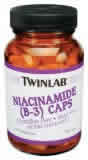 Niacinamide (B-3) 500mg 100 caps from TWINLAB