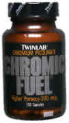 Chromic Fuel Chromium Picolinate 200 mcg 200 caps from TWINLAB