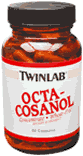 Octacosanol Concentrated 60 caps from TWINLAB