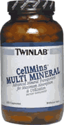 CellMins Multi Mineral w/out Iron 200 caps from TWINLAB