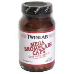 Mega Bromelain 300mg (600 gdu) 60 caps from TWINLAB