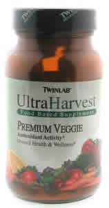 Ultra Harvest Premium Veggie (100% vegetarian) 50 tabs from TWINLAB