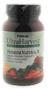 Ultra Harvest Premium Natural B 90 tabs from TWINLAB