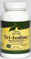 EuroPharma: Tri-Iodine 12.5mg 90 Caps