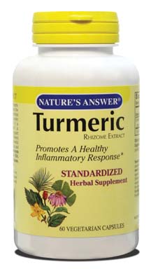 Nature's answer - Tumeric standardized 60 VEGICAP