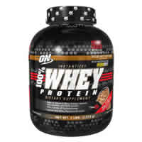 100% WHEY PROTEIN CHOCOLAT 5LB 5 LB from OPTIMUM NUTRITION