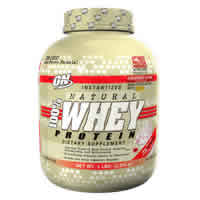 100% WHEY NATURAL STRAWBERRY 5 LB from OPTIMUM NUTRITION