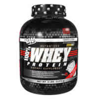 Optimum nutrition - 100  whey protein ckie&crm 5lb 5 LB