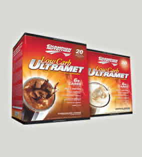 ULTRAMET LOW CARB VAN 60/PK 60/pack from CHAMPION NUTRITION