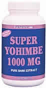 SUPER YOHIMBE 1000MG  30TABS 30 tabs from GENESIS NUTRITION PRODUCTS