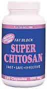 SUPER CHITOSAN FAT BLCK 120 CP