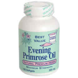 EVENING PRIMROSE 500MG 100CAPS 100 caps from GENESIS NUTRITION PRODUCTS