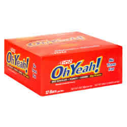 OH YEAH BAR PB & STRWBRY 12/BX 12/BOX from ISS RESEARCH